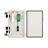 Tigo Dual Core Pure Signal RSS Transmitter, Din Rail, 120/240VAC PS, Outdoor Enclosure Kit (SKU Part Number 492-00000-52).
